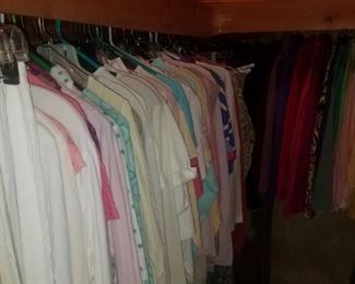 Vintage and modern women's clothing