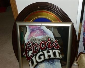 Coors light mirror
