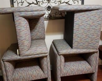 4 matching chairs- see other pics for all on the ground.