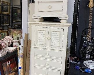 Pottery Barn tall chest & bedside chest