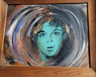 Original Mixed Media Framed Art by Jhon Allard