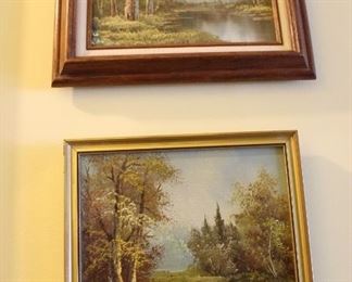 Framed Oil Paintings