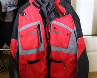 Heavy Snowmobile or Winter Jacket, Hooded Jackets not shown