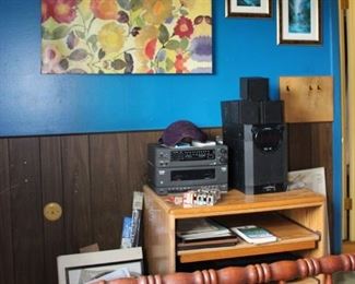 Art on Canvas, Stereo Equipment, TV Stereo Stand, Frames, Art, Signed Art, Photo Albums