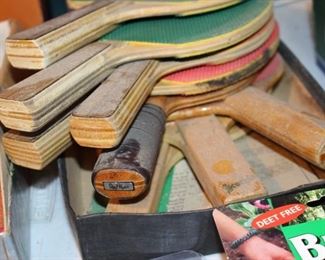 Ping Pong Paddles & Net not Shown