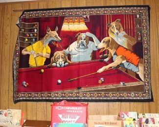Pool Table Tapestry