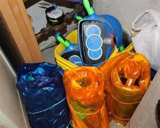 Tubes and Rafts And Electronic Toys