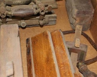 Wood Planer and Vintage Tools