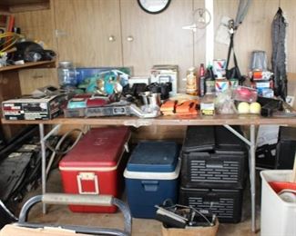 Coolers, Car and MC Parts, Tools, More