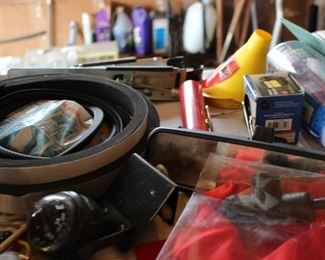 Compass and Mirror car parts