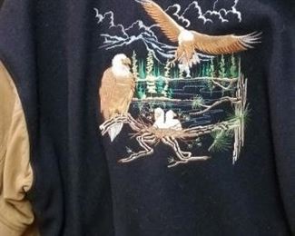 Embroidered Eagle Jacket