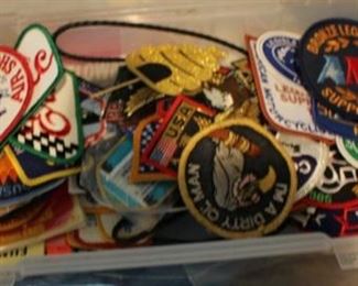 Patches Car and Military and Boy Scout,  Misc