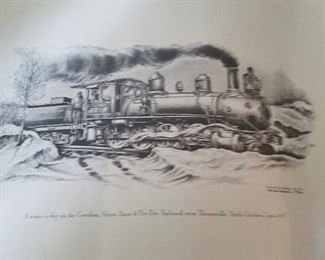 Beautiful picture of tomasville rsilroad