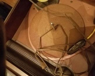 Vintage record player