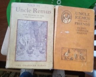 Two old uncle Remus books