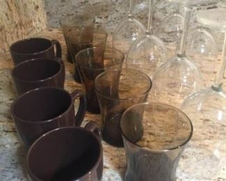 15 Piece Glass and Coffee Mug Set