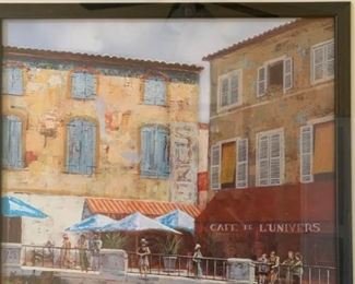 Black Framed French Cafe