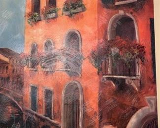 Italian Gondola Canvas