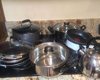 Kitchen Faberware Millenium Pans Teapot