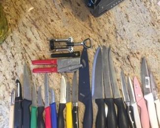 Kitchen Knives and Misc.