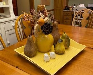 Several great wood trays available