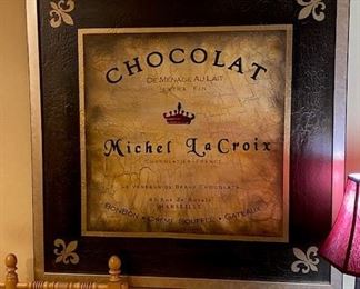 This piece of art is not a print.  Beautifully done