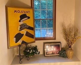 Many French  themed art pieces