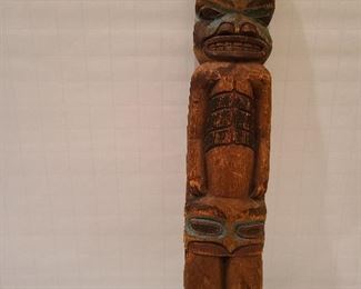 Lot 2 Tlinglit Cedar Shaman 15" 1900 to 1910