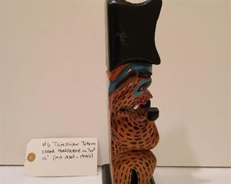 Lot 6 Tsimshian Totem side view