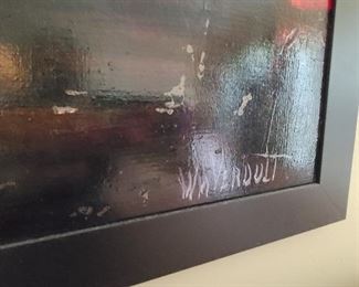 MCM painting Verdult signature