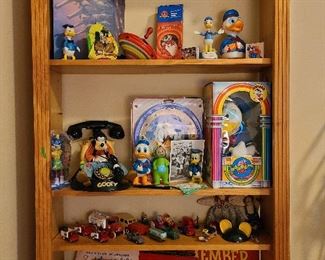 Disney collection and vintage cars toys games