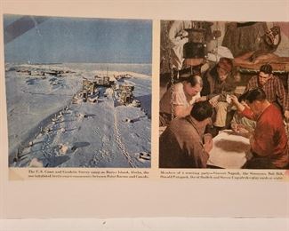 Lot 10 Abe Simmons and collector Ralph Woodworth Geodetic Survey Party 1945 Barrow AK