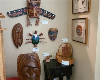 Native American Artifacts collection overall view