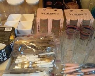 Glassware & silverware