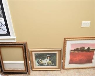 25. Two 2 Artworks and Frame