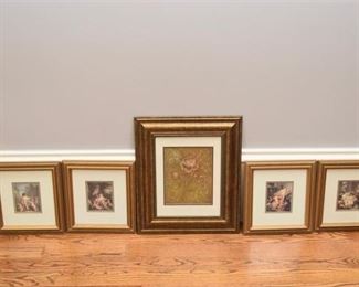 38. Five 5 Framed Prints