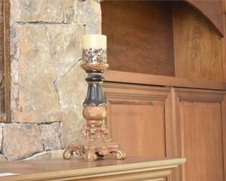 40. Gilt Candle Prick