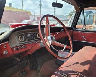 '66 FORD F100 CUSTOM CAB (TWIN I-BEAM) TRUCK - INTERIOR