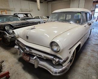 '54 FORD COUNTRY WAGON (COUNTRY SEDAN) - BLUE/WHITE