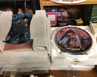 Full series Collector Elvis plates