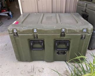 Case With Military Medical Supply Bags