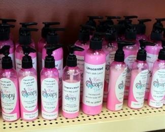 Kim's Soapy Goat Body Lotion Assortment, Various Scents, Total Qty 32 Bottles