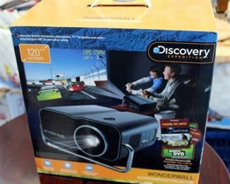 Discovery Expedition Wonderwall Entertainment Projector, Projects Up To 120 Inches, In Original Box