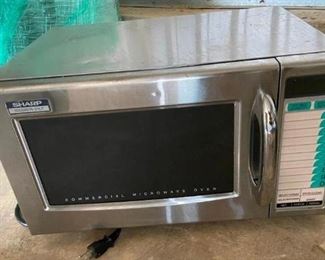 Sharp commercial microwave 
Model: R-21LTF