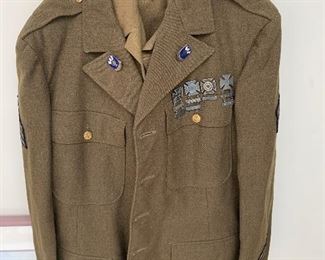 WWII ARMY JACKET and suit