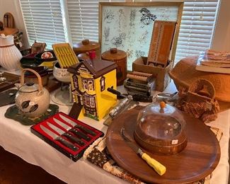 Great serving pieces and cooking items.