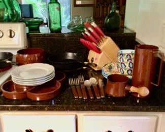Dansk and variety of nice kitchen items 