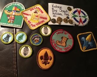 Boy Scout patches 