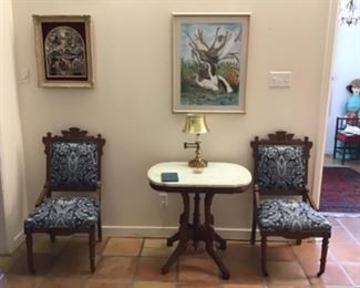 Matching Antique Eastlake Chairs