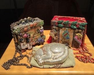 Three unusual purses 
